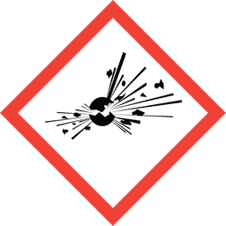 GHS01 Exploding bomb GHS pictogram
