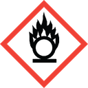 GHS03 Flame over circle pictogram