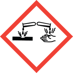 GHS05 Corrosion GHS pictogram